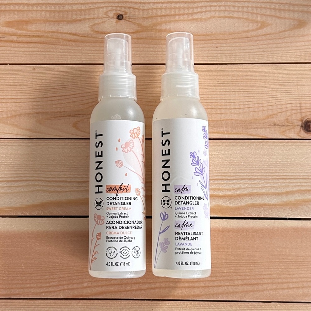 Bundle of 2 The Honest Company Conditioning Detangler